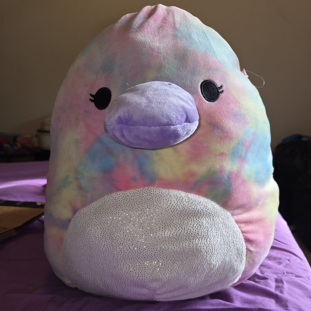 Colorful Tie-Dye Plush Toy